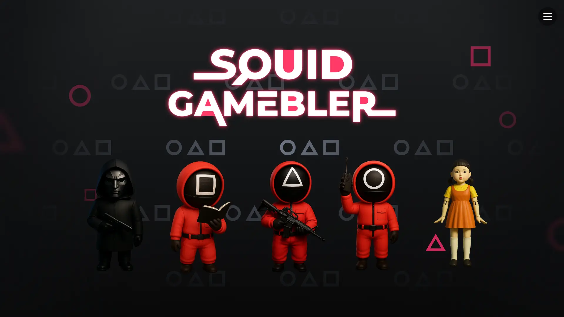 SQUID GAMEBLER Poster